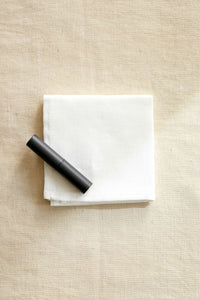 Linen Handkerchief White
