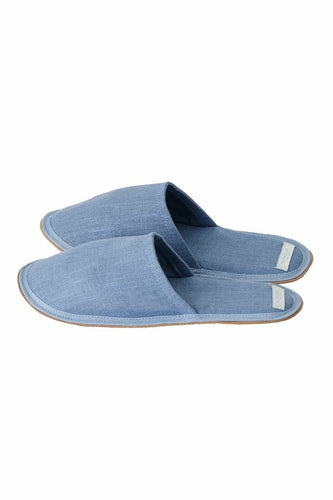 Linen Slippers Bluette