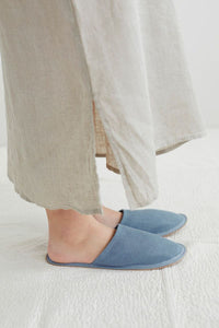 Linen Slippers Bluette