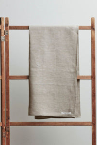 【new】 Chambray Linen Towel L "Natural"