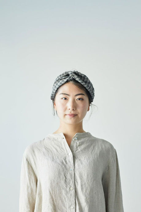 【new】Linen Twised Hair band Carole