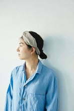 【new】Linen Twised Hair band Natural