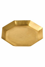 Brass Plate Octagon L