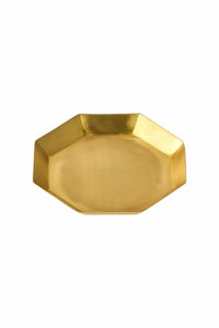 Brass Plate Octagon M