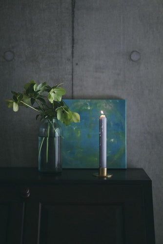 Brass Candle Holder (Round)