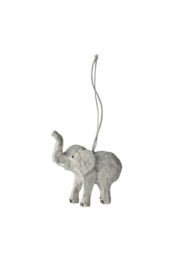 Éléphant en papier mâché