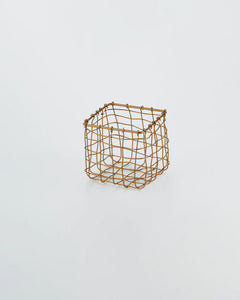 Square Brass Basket