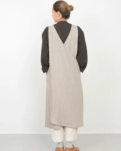 Linen Over-Apron Natural