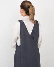 Linen Over-Apron Macadam