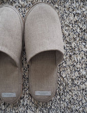 【new】 Linen Slippers Natural