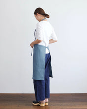 Linen Daily Apron Bluette