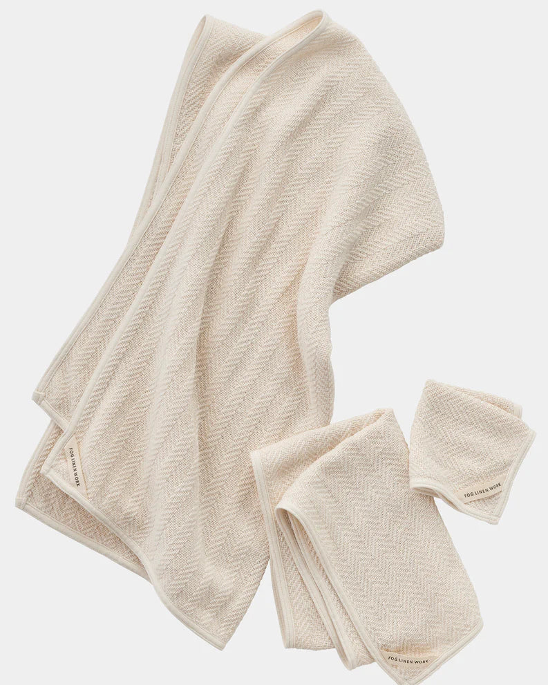 Herringbone Cotton Towel