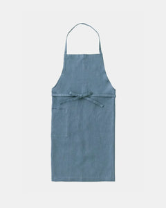 Linen Daily Apron Bluette