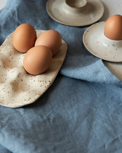 Thick Linen Kitchen Cloth Bluette