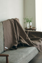 Linen Blanket - Beige Gris