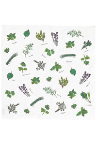 【new】Linen Handkerchief Herbs