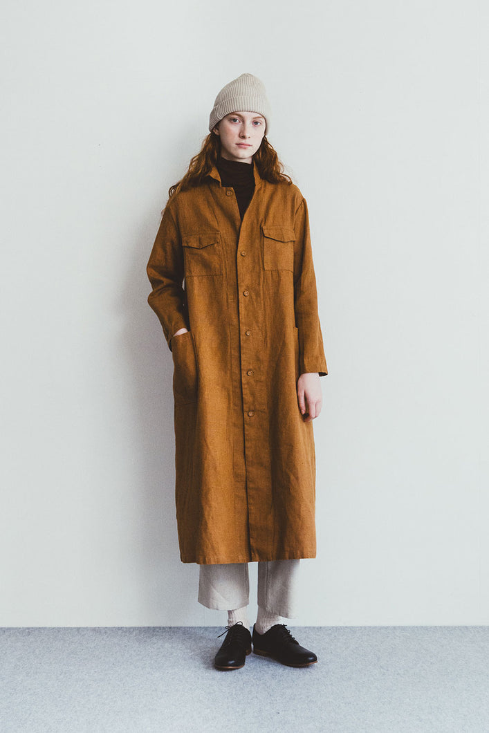 Siiri Work Coat Ocre