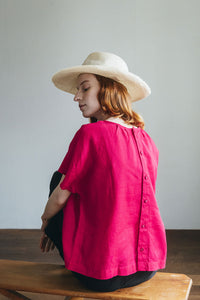 Helmi Top Framboise