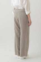 Linen Oise-Drawn String Pants Natural