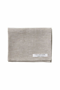 Chambray Linen Towel M "Natural"
