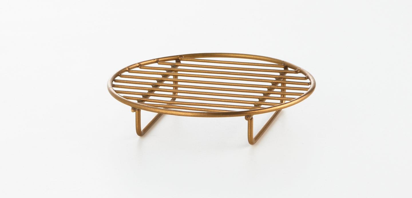 Brass Round Wire Rack