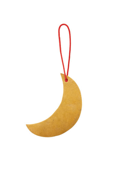 Brass Moon Ornament