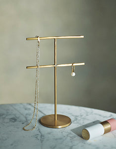 Brass Accessory Stand Large