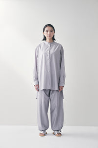 miiThaai Silk & Cotton Shirt Ila Silver