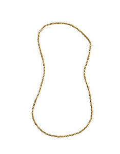 collier de perles en laiton S