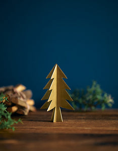 Brass Christmas Tree S
