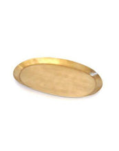 Brass Serving Tray Oval M