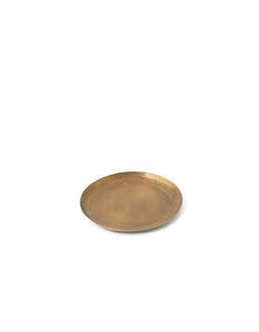 Brass Plate Round Medium