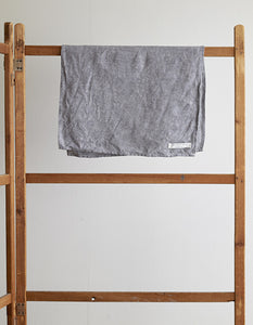 Chambray Linen Towel M "Grey"