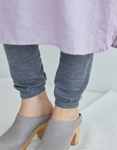 Wool Leggings Grey