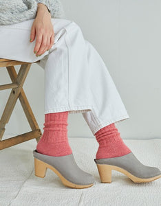 Mohair Socks Pink
