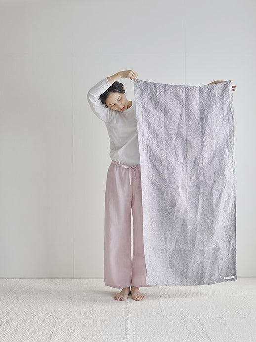 Chambray Linen Towel L 
